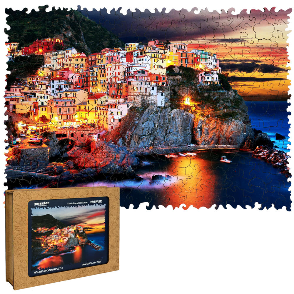 Manarola in Italien