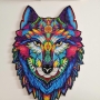 Majestätischer Wolf