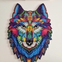 Majestätischer Wolf