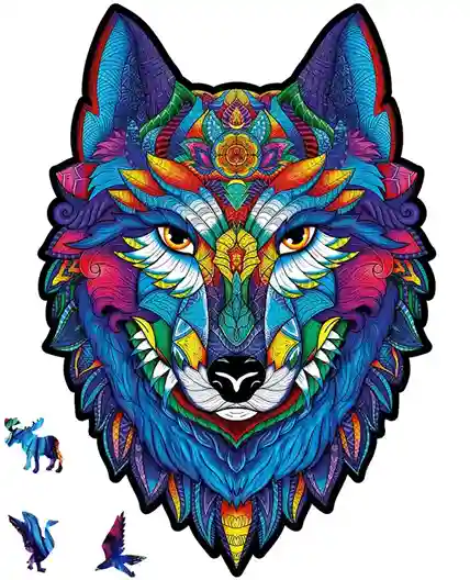 Majestätischer Wolf