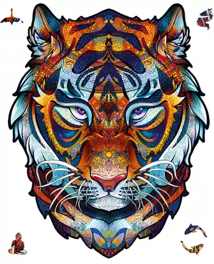 Mächtiger Tiger